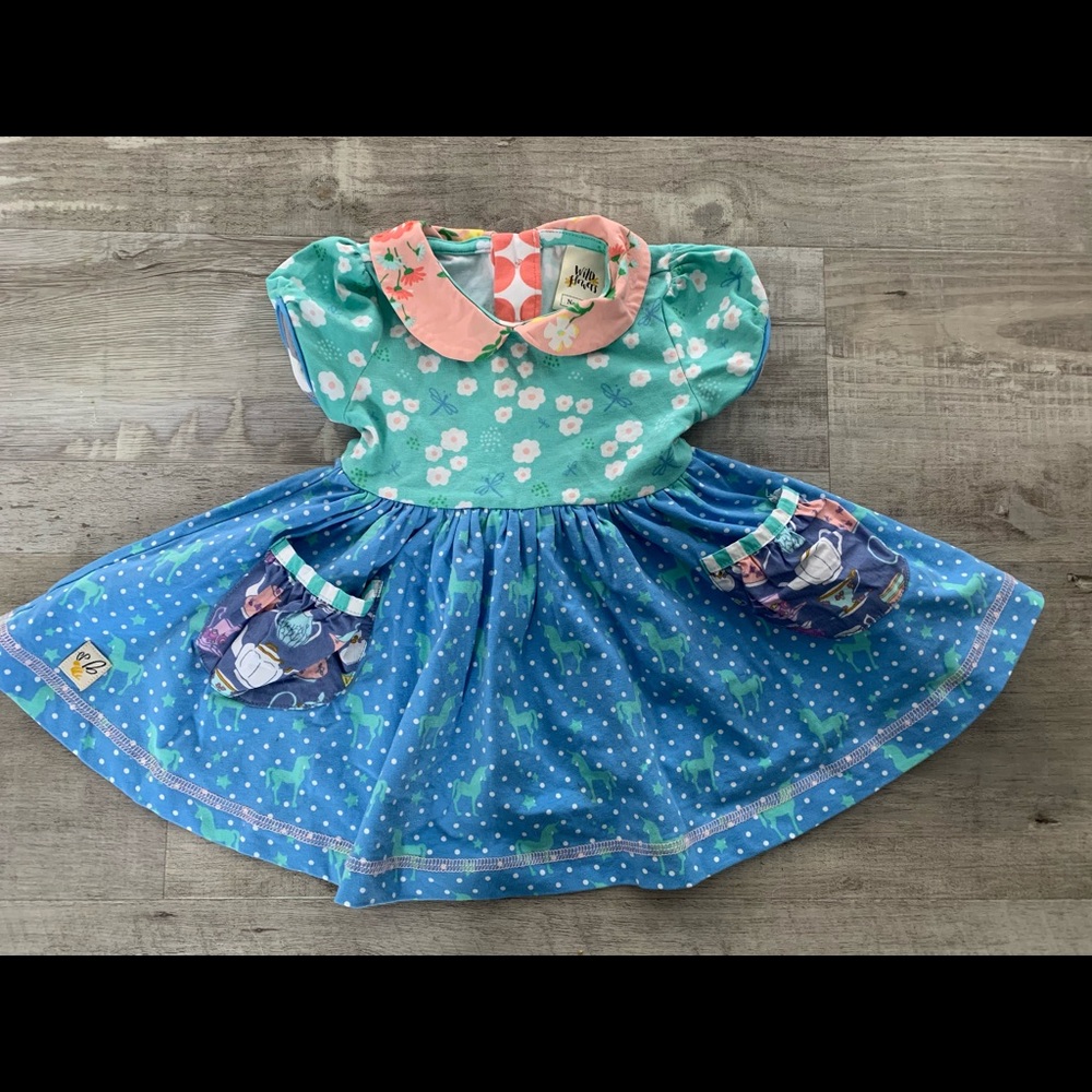 Wildflowers baby dress